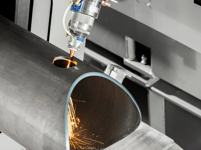 3mm API CNC σωλήνων λέιζερ τέμνουσα μετάλλων τέμνουσα υπηρεσία 0 λέιζερ σωλήνων ανοξείδωτου τετραγωνική