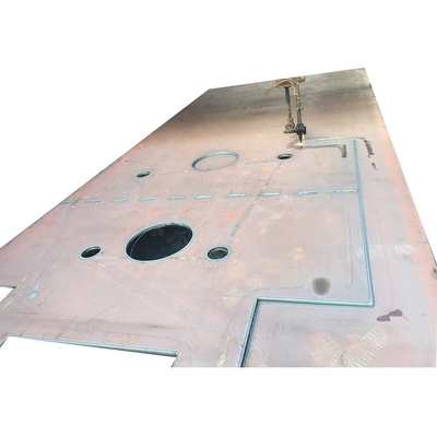 Χάλυβας κραμάτων 300mm CNC φλόγα που κόβει παχύ χάλυβα μεταλλικών πιάτων Q355B το βαρέων καθηκόντων