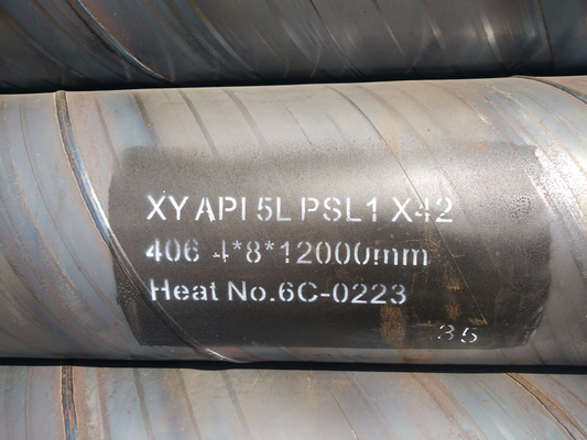 600mm Q235A γύρω από το χωρίς συγκόλληση 15m σπειροειδή σωλήνα χάλυβα άνθρακα σωλήνων σωλήνων μετάλλων για τη σωλήνωση